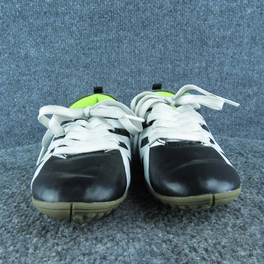Carter's‎ Boys Sneaker Size T 12 Medium Shoes Black Synthetic Lace Up